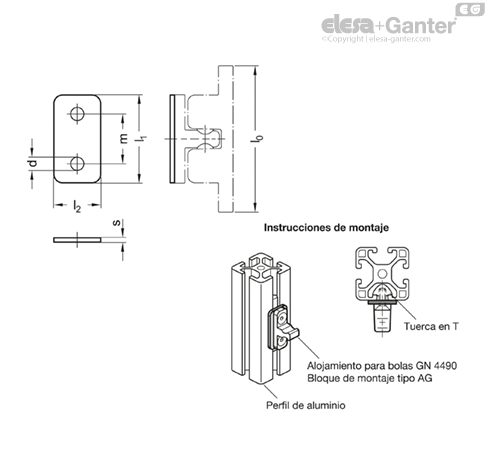 Imagen 2 de GN 4490.2-A4-80-F-GS