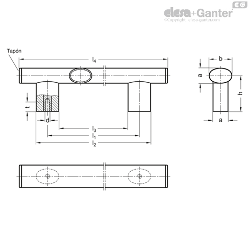 Imagen 2 de GN 366-36-M6-600-ELS