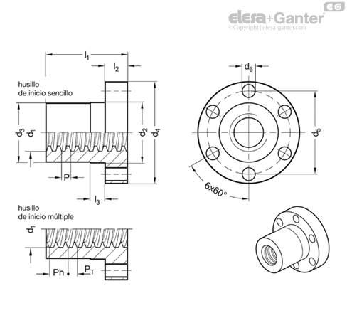 Imagen 2 de GN 103.1-16x8-RH-RG