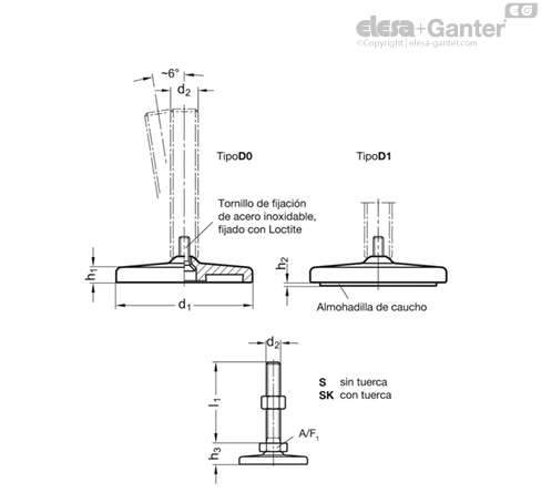 Imagen 2 de GN 21-100-M8-63-D1-S
