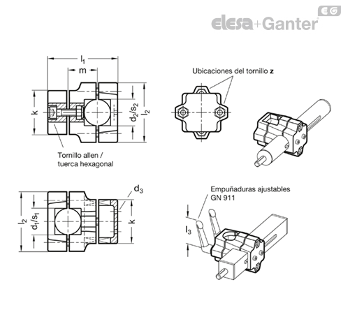 Imagen 1 de GN 134.1-B50-B50-76-2-S