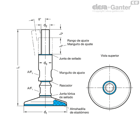 Imagen 2 de GN 19-80-M16-175-A