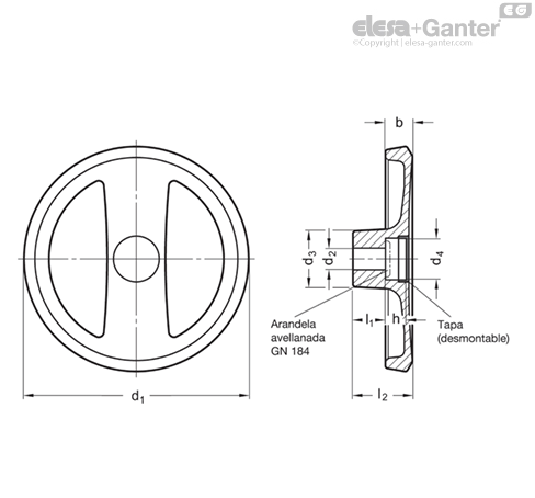 Imagen 2 de GN 924-140-K16-A-SR