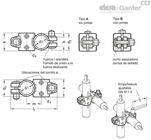 Imagen 2 de GN 132.25-G30-G30-B-4