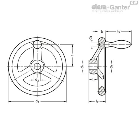 Imagen 2 de GN 950.6-125-B12-A