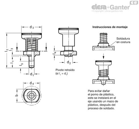 Imagen 2 de GN 607.5-8-8-ST