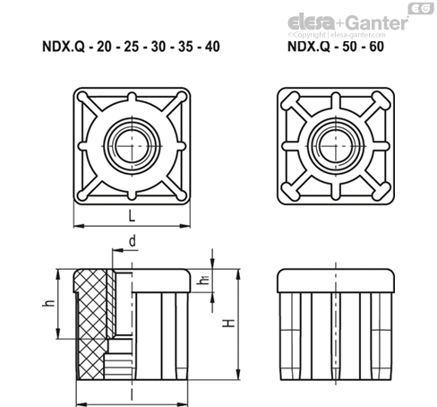 Imagen 2 de NDX.Q-35x1.5-M14