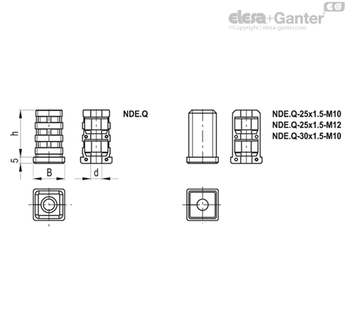 Imagen 2 de NDE.Q-40x1.5-M10