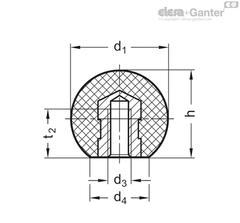 Imagen 1 de DIN 319-KU-50-M12-E-MS