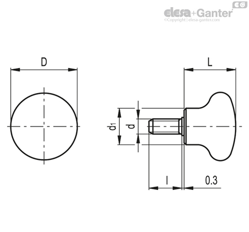 Imagen 2 de P.131/35 p-M8x25