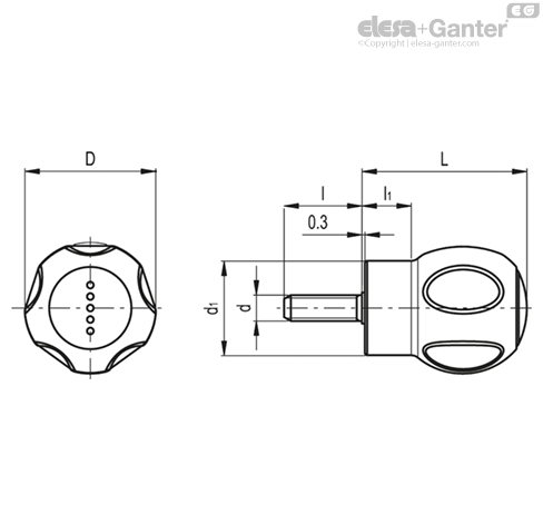 Imagen 2 de EBK.43 p-M10x20-SOFT-C1