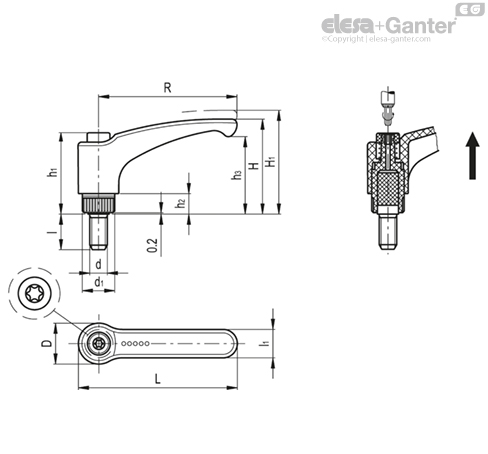 Imagen 2 de ERX.78 AV p-M10x40-C2
