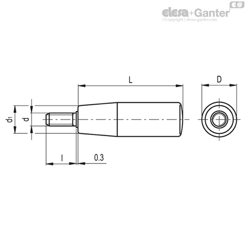 Imagen 2 de I.280/65 p-M8x16