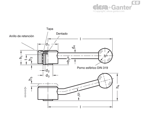 Imagen 2 de GN 125.5-40-M10-E