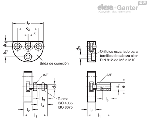 Imagen 2 de GN 240.1-M16-B