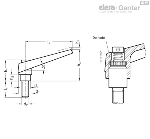 Imagen 4 de GN 101-18-M8-25-OS