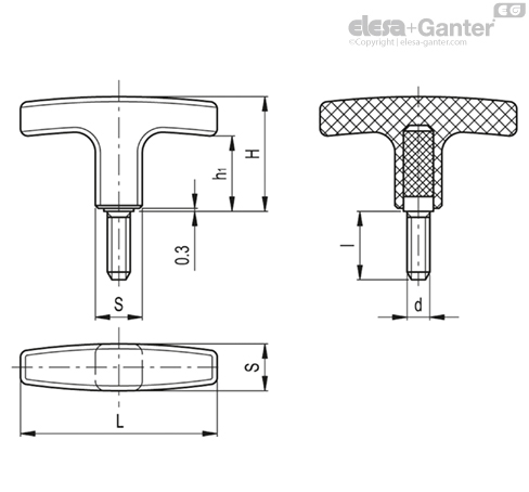 Imagen 4 de L.652/80 p-M10x30-C9
