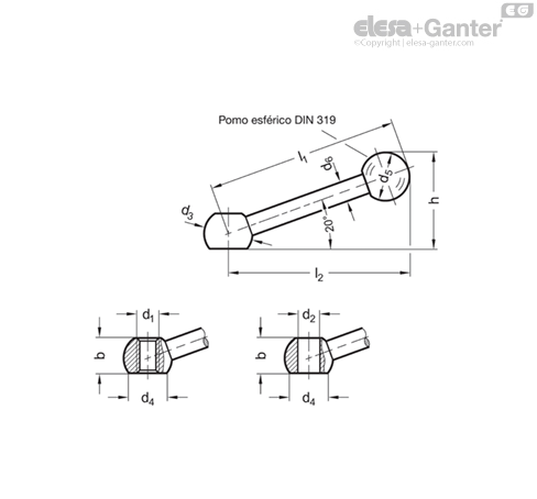 Imagen 4 de DIN 6337-125-B16-L