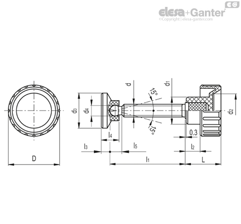 Imagen 2 de BT.32-SST-p-M8x50-SV40