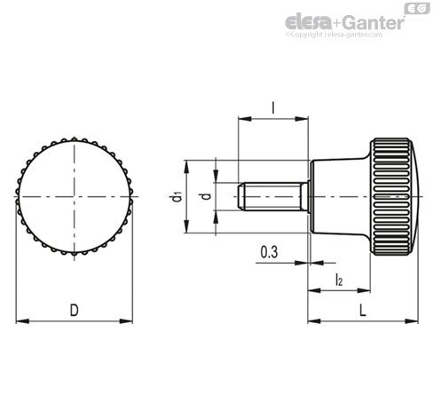 Imagen 2 de B.259/30 p-M8x25