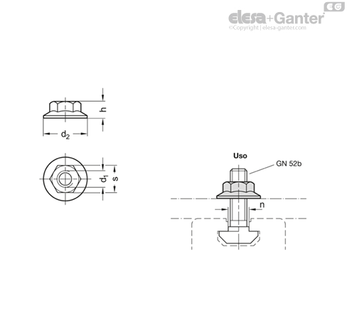 Imagen 2 de GN 53b-10M8-SZ