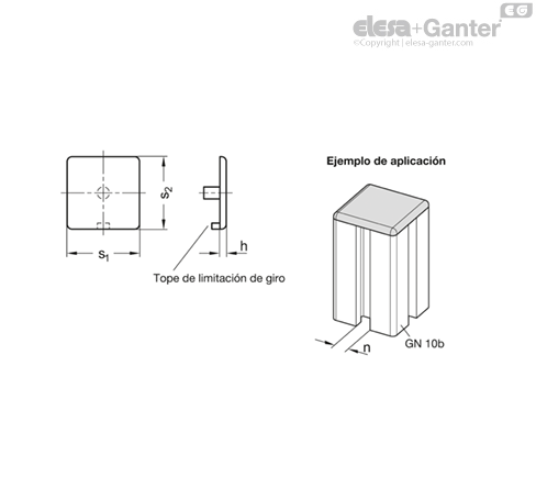 Imagen 2 de GN 60b-404010-P-KS