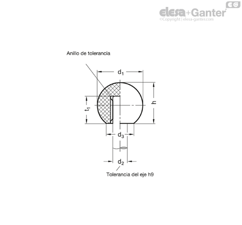 Imagen 2 de DIN 319-KU-32-B8-L