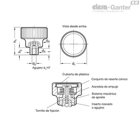 Imagen 2 de GN 3663-42-B6-3,2