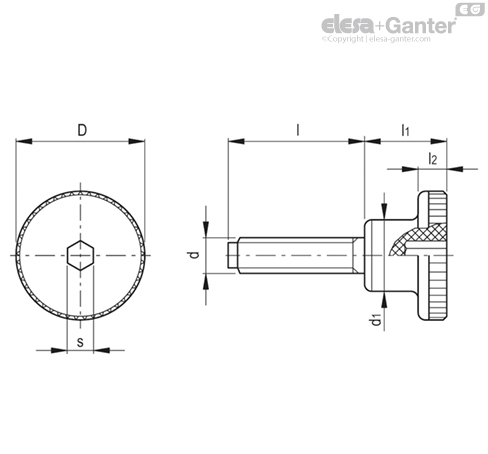 Imagen 2 de DT.464.20-EH-M5x12-C33