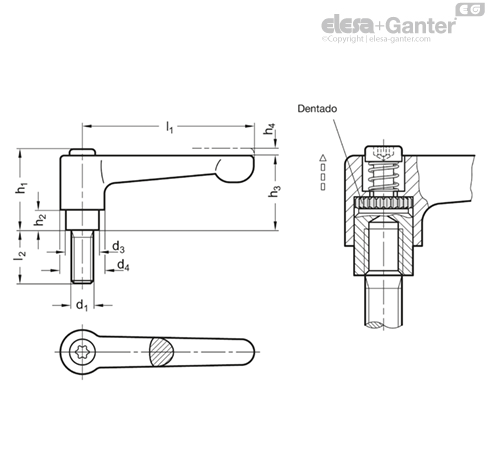 Imagen 2 de GN 302.1-78-M8-80-SR