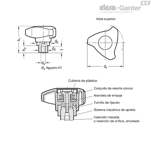 Imagen 2 de GN 3664-63-B8-4,7