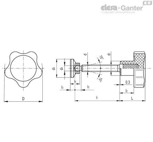 Imagen 2 de VC.692/50-SST-p-M10x35-SV25