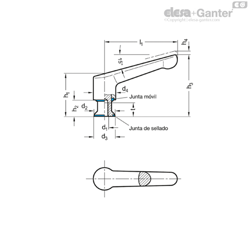 Imagen 2 de GN 305-78-M8-PL-E