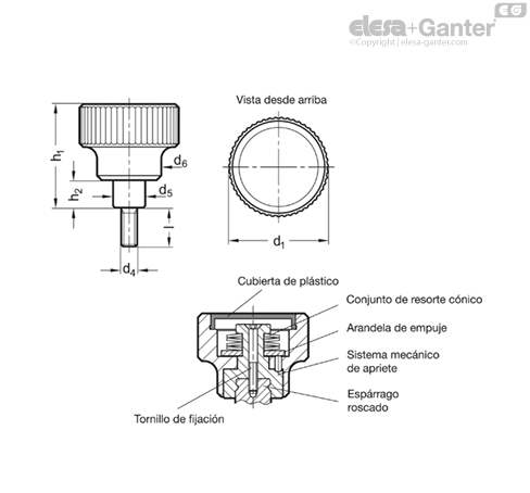 Imagen 2 de GN 3663-62-M10-63-3