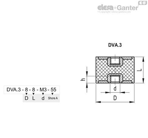 Imagen 2 de DVA.3-100-40-M16-55
