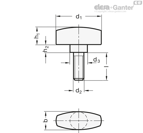 Imagen 2 de GN 433-A4-34-M6-30-MT