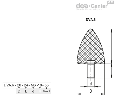 Imagen 2 de DVA.6-25-20-M6-18-55
