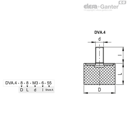 Imagen 2 de DVA.4-25-20-M6-18-40