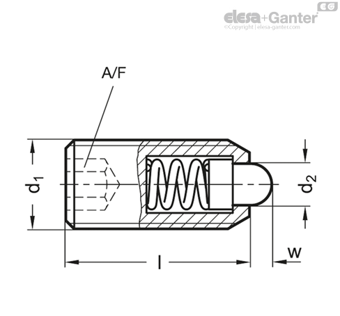 Imagen 1 de GN 615.4-M16-BS