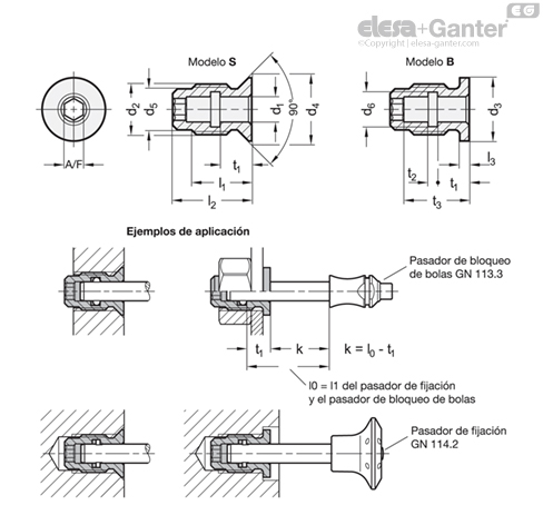 Imagen 2 de GN 1140-8-M16-B-NI