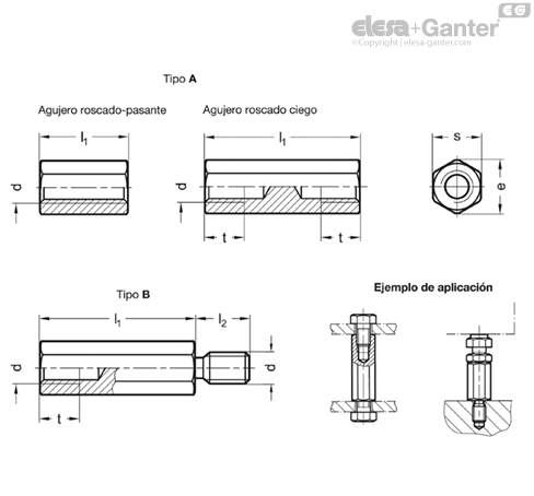 Imagen 1 de GN 6220-NI-M3-8-A