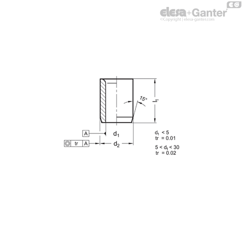Imagen 2 de DIN 179-B15,1-16-A-NI