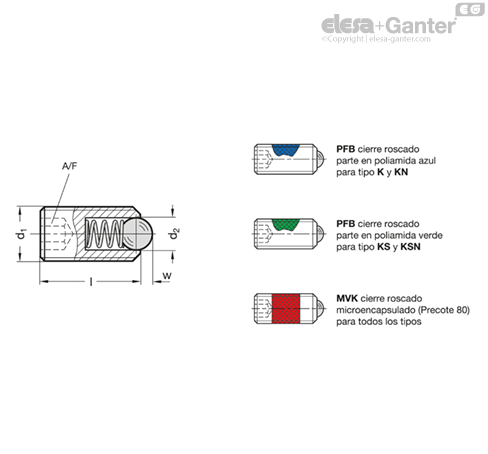 Imagen 2 de GN 615.3-M4-KSN-PFB