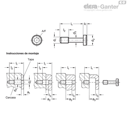 Imagen 2 de GN 7984.2-M8-35-NI