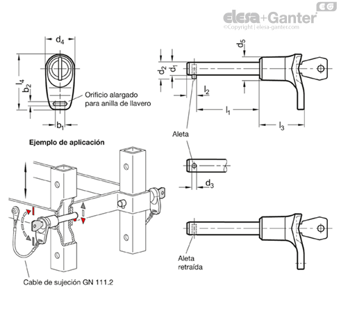 Imagen 2 de GN 314-8-30-L-SC-NI
