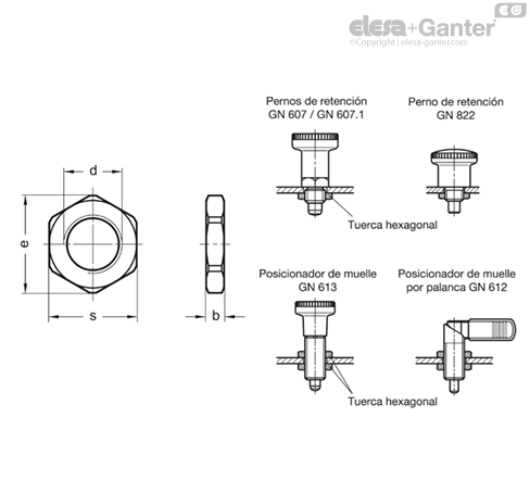 Imagen 4 de GN 909.5-M8x1