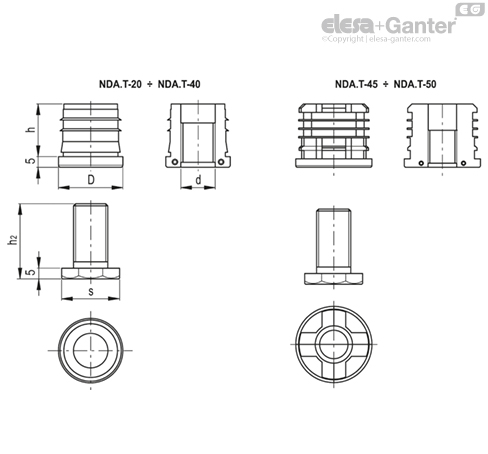 Imagen 4 de NDA.T-20-M12x30