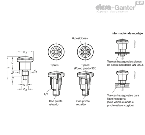 Imagen 2 de GN 822.7-6-M10-B