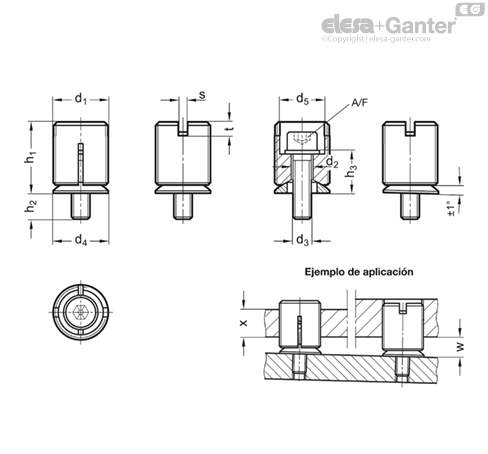 Imagen 4 de GN 355-M18x1-7-ST