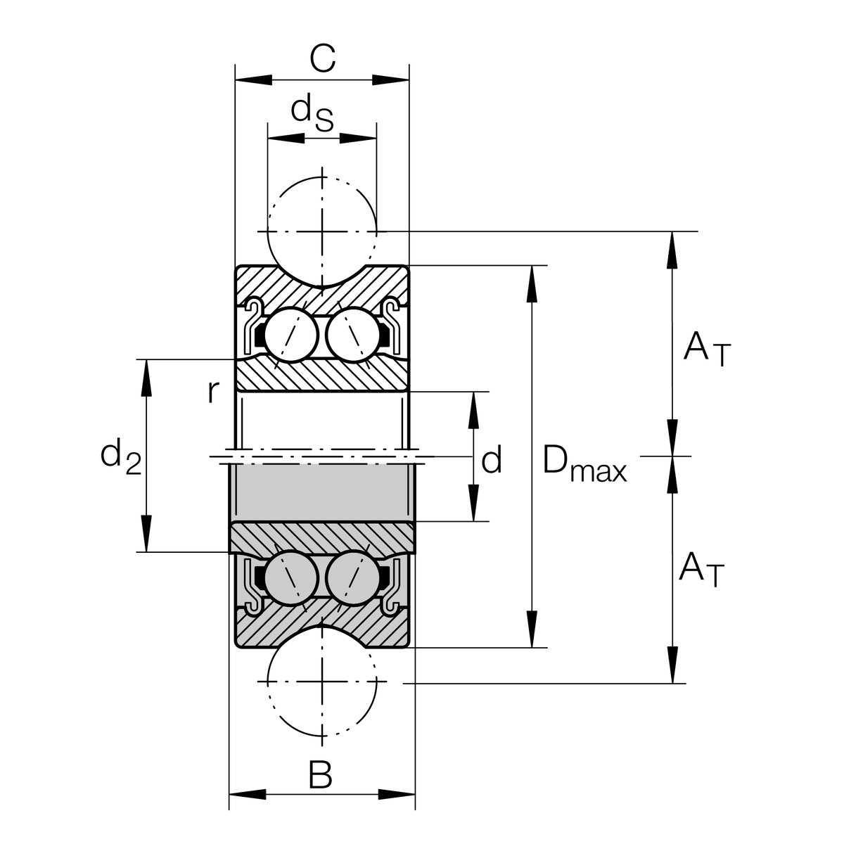 Imagen 2 de LFR5208-40-2RS-RB